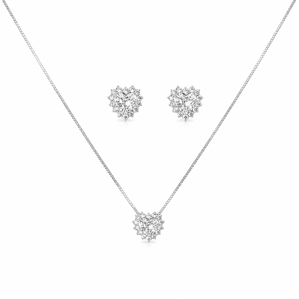 Conjunto Corações Radiante