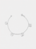 Pulseira Corações vazados