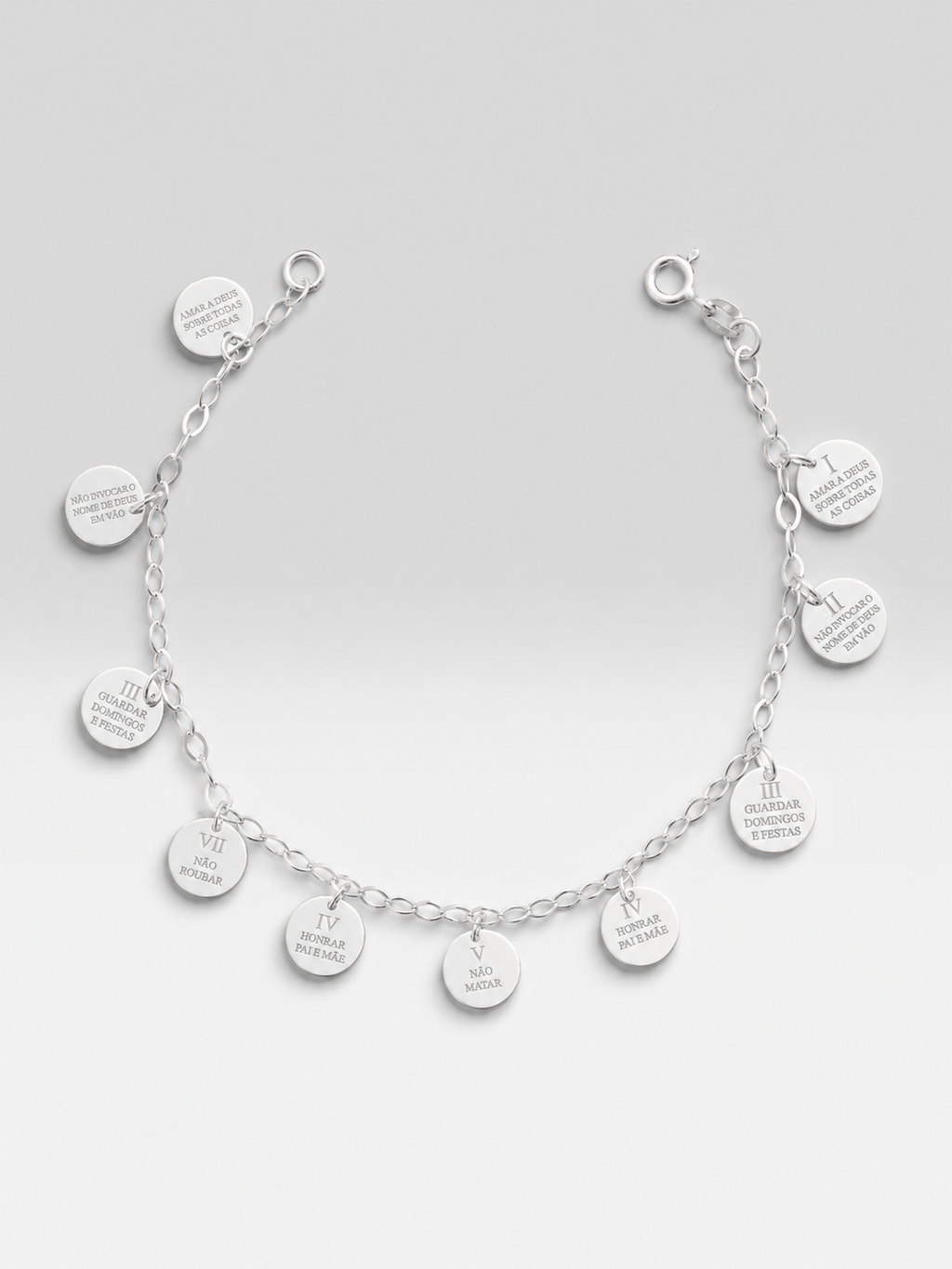 Pulseira 10 Mandamentos